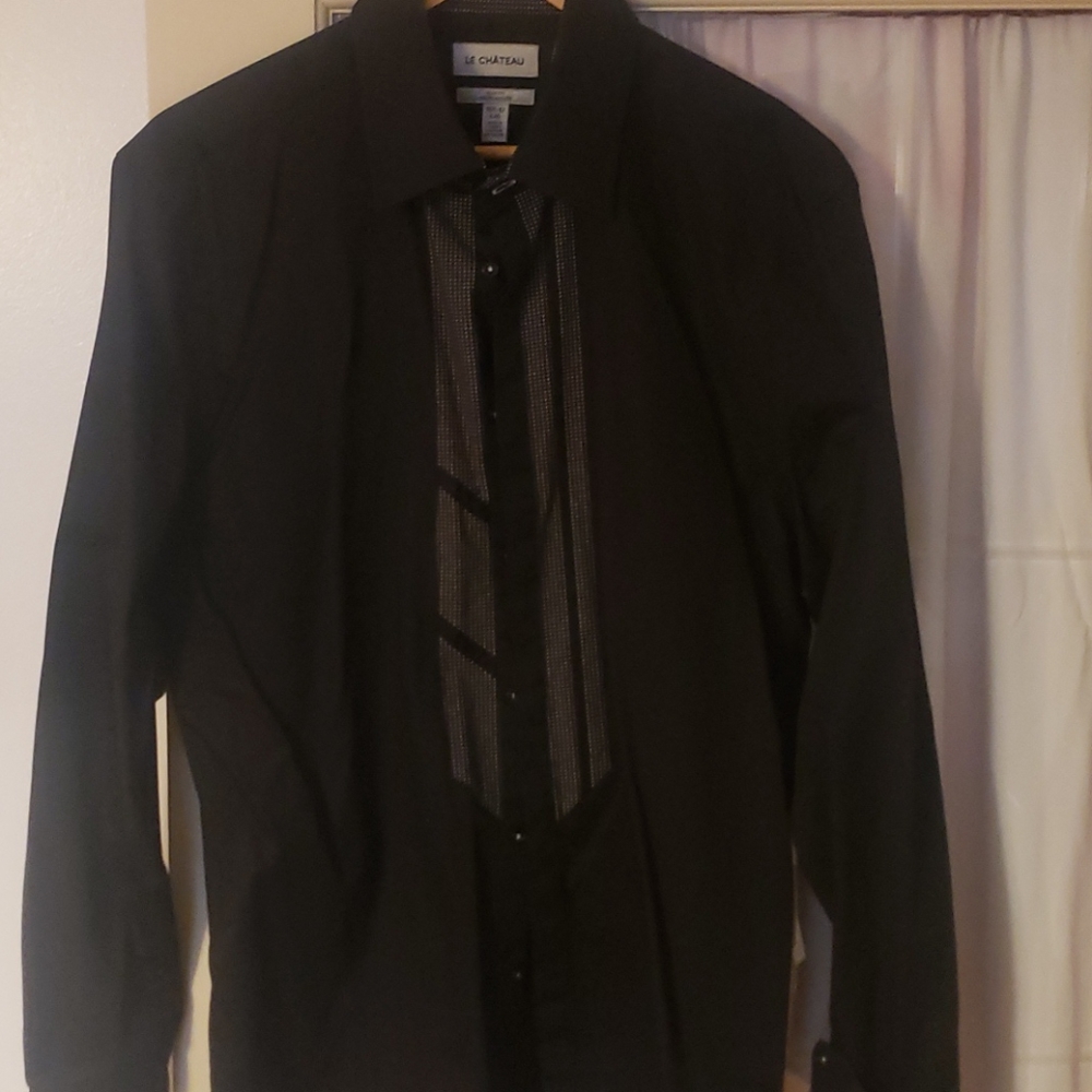 Black dress shirt